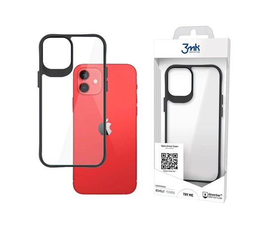 BAZAR - 3mk ochranný kryt Satin Armor Case+ pro Apple iPhone 12 mini (rozbaleno)