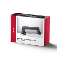 AXAGON STND-VB, aluminiowy stojak pionowy do laptopów 10"-17.3, regulowany rozstaw, czarny