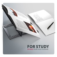 AXAGON STND-LAG, aluminiowa podstawka do laptopów 10"-17.3", regulowana wysokość, szara