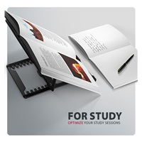 AXAGON STND-LAB, aluminiowa podstawka do laptopów 10"-17.3", regulowana wysokość, czarna