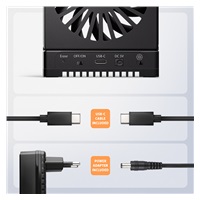 AXAGON ADSA-M2C44, stacja dokująca USB4 dla 4× dysków M.2 NVMe SSD z funkcją klonowania