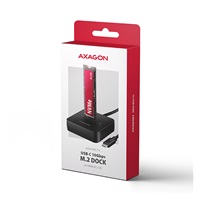 AXAGON ADSA-M2C11L, stacja dokująca USB-C 10Gbps dla 1x dysku M.2 NVMe SSD