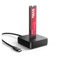 AXAGON ADSA-M2C11L, stacja dokująca USB-C 10Gbps dla 1x dysku M.2 NVMe SSD