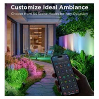 BAZAR - Govee RGBWW Smart zahradní reflektory 750lm 2ks Matter - Poškozený obal (Komplet)