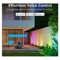 BAZAR - Govee RGBWW Smart zahradní reflektory 750lm 2ks Matter - Poškozený obal (Komplet)