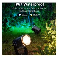 BAZAR - Govee RGBWW Smart zahradní reflektory 750lm 2ks Matter - Poškozený obal (Komplet)