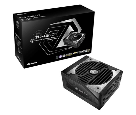 ASROCK zdroj TC-1300T,1300W, 80Plus Titanium, 135 mm, ATX 3.1