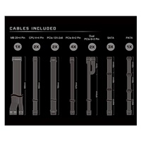 ASROCK zdroj TC-1300T,1300W, 80Plus Titanium, 135 mm, ATX 3.1