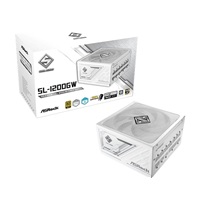 ASROCK zdroj SL-1200GW,1200W, 80Plus Gold, 135 mm, ATX 3.1