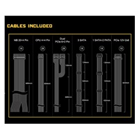 ASROCK zdroj CL-850G,850W, 80Plus Gold, 120 mm, ATX 3.1