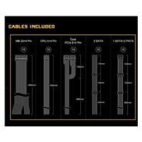 ASROCK zdroj CL-650G,650W, 80Plus Gold, 120 mm, ATX 3.1