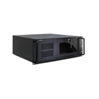 BAZAR - 1stCOOL IPC serverová skříň 4U-450, 19" Rack Black, bez zdroje, poškozený obal