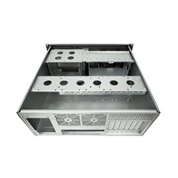 BAZAR - 1stCOOL IPC serverová skříň 4U-450, 19" Rack Black, bez zdroje, poškozený obal