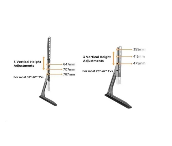 Podstava na TV i monitory Fiber Mounts Holly