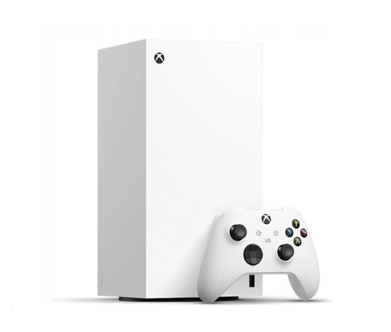 BAZAR - Xbox Series X - 1 TB Robot White (Digital Edition) - Poškozený obal (Komplet)
