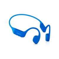 EVOLVEO bezdrátová sluchátka BoneMax MP3 32GB, na lícní kosti, IPX8, modrá