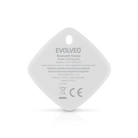 EVOLVEO TrackTag, Bluetooth lokátor s Apple Find My, bílý