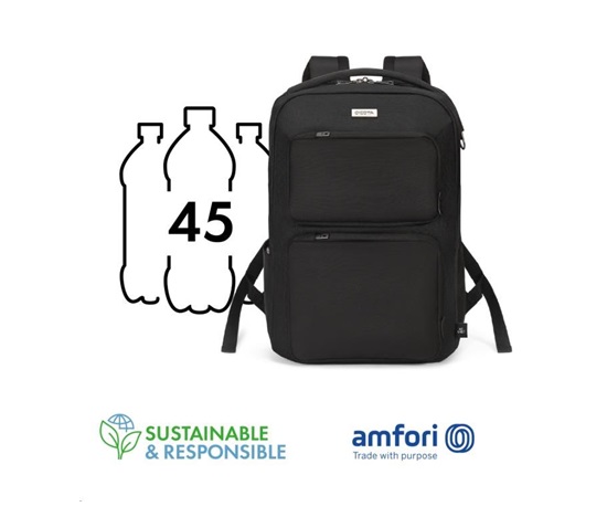 DICOTA Backpack SEVEN 12-14, black