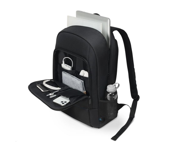 DICOTA Backpack TWO 15-17.3, black