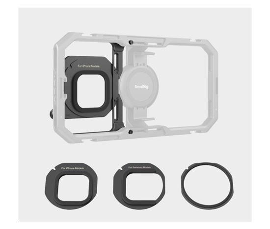 SmallRig 4843 Magnetic Filter Adapter for Universal Mobile Video Cage 67mm