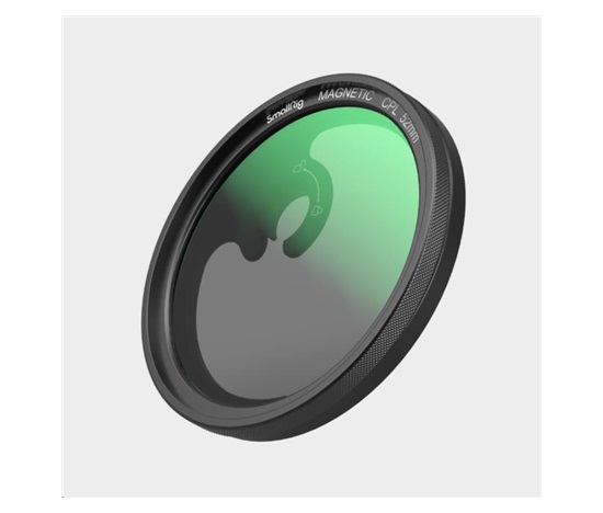 SmallRig 4388 MagEase Magnetic CPL Filter Kit with M-mount Filter Adapter (52mm)