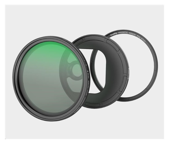 SmallRig 4725 Attachable VND Filter Kit ND2-ND32 (1-5 Stop) with T-mount Filter Adapter 67mm