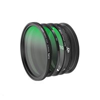 SmallRig 4726 5-in-1 Attachable Filter Kit VND 2-32 & CPL & 1/4 Effect Black Mist (67mm)