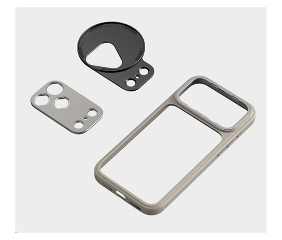 SmallRig 5794 FilMov Lightweight Photography Bumper Case for iPhone 17 Pro Max (Gray)