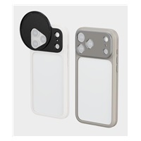 SmallRig 5794 FilMov Lightweight Photography Bumper Case for iPhone 17 Pro Max (Gray)