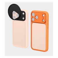SmallRig 5795 FilMov Lightweight Photography Bumper Case for iPhone 17 Pro Max (Orange)