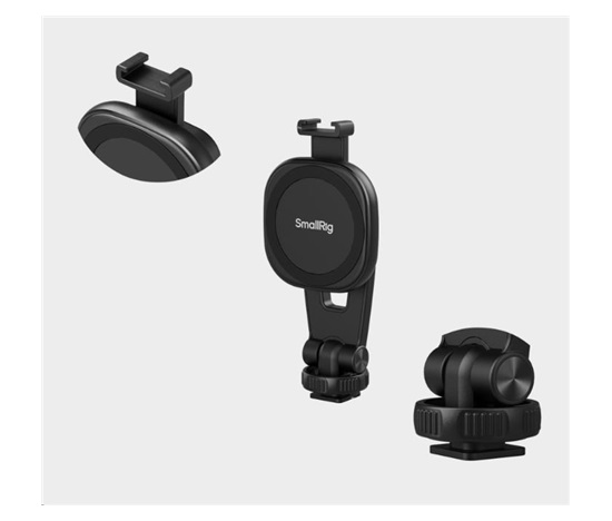 SmallRig 5283 AC-10 Attachable Phone Clamp with Cold Shoe Mount