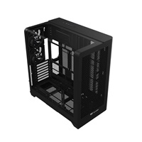 BAZAR - THERMALTAKE Case View 390 Air, ATX, Průhledná bočnice, 2x 120mm Fan, černá, poškozený obal