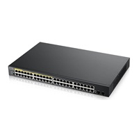 Zyxel GS1900-48HP v2 50-port Gigabit Web Smart PoE switch - poškozený obal
