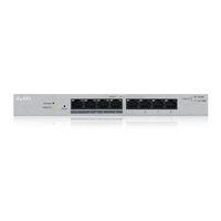 Zyxel GS1200-8HP 8-port Desktop Gigabit Web Smart switch, 4x PoE 802.3at, PoE budget 60W, fanless