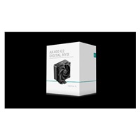 DEEPCOOL CPU Chladič AK400 G2 DIGITAL NYX, 1x120mm, LGA1851, AM5, černá