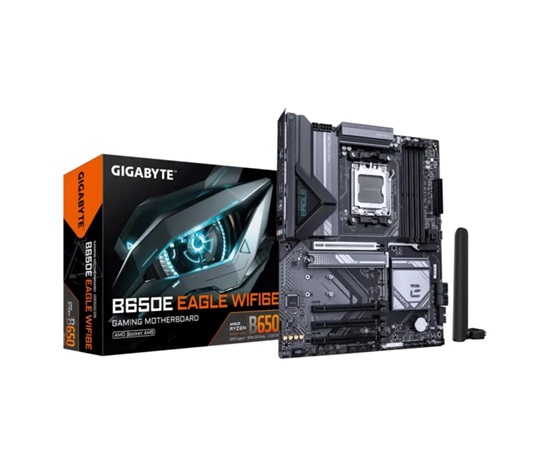 GIGABYTE MB Sc AM5 B650E EAGLE WF6E, AMD B650, 1xHDMI, 1xDP, 4xDDR5, ATX