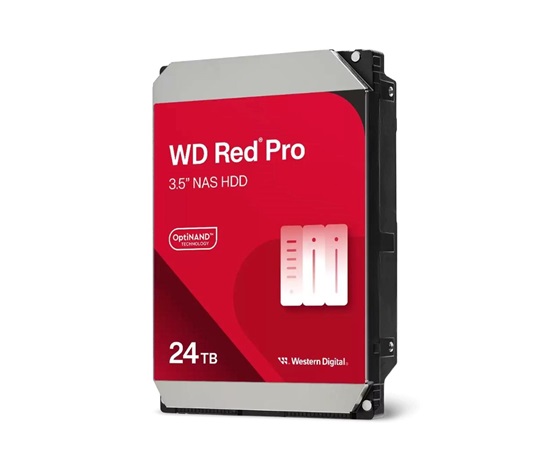 WD RED Pro NAS WD241KFGX 24TB, SATA III 3.5", 512MB 7200RPM, 287MB/s, CMR