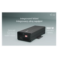 BAZAR - i-tec USB-C/USB-A Metal Charging + data HUB, 15W per port, 20x USB-C - Po opravě (Komplet)