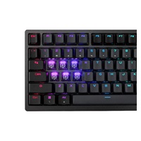 ASUS klávesnice ROG Azoth 96 HE, Mechanická, Bezdrátová, BT, RF 2.4GHz, US, černá