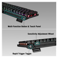 ASUS klávesnice ROG Falchion ACE 75 HE, Mechanická, USB-C, US, černá