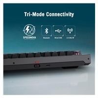 ASUS klávesnice ROG Strix Morph 96 WL, Mechanická, Bezdrátová, US, černá