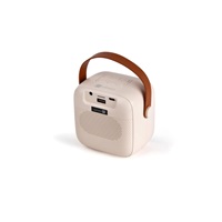 CONNECT IT Karaoke party reproduktor 2Mic, bezdrátový + 2x mikrofon, béžová