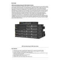 HPE Aruba Networking CX 6000 48G 4SFP Switch