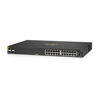 HPE Aruba Networking CX 6000 24p 10M/100M/1G Class4 PoE 4p SFP 1G 370W Switch R8N87B