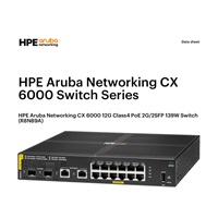 HPE Aruba Networking CX 6000 12G Class4 PoE