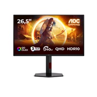 AOC MT QD-OLED 26,5" Q27G4ZDR - QD-OLED panel, 2560x1440, 240Hz, HDMI, DP, USB Hub