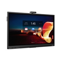 LENOVO LCD T65 - 65”,IPS,matný,16:9,3840x2160,Touch,60Hz,8ms,400cd/m2,1200:1,HDMI,DP,USB-C,ThB,RJ45,USBHub,VESA