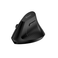 C-TECH Myš VEM-15, vertikální, Dual mode, bezdrátová, BT5.0 + 2,4GHz, 1600DPI, baterie 400 mAh, černá