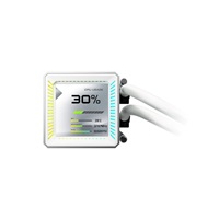 ASROCK Vodní chladič Steel Legend 360 LCD, 3x120mm, LGA1851, AM5, bílá