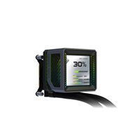 ASROCK Vodní chladič Steel Legend Dark 360 LCD, 3x120mm, LGA1851, AM5, černá